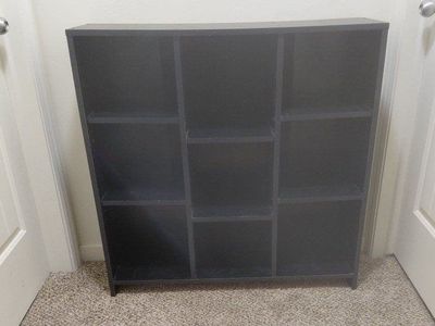 Adjustable Black Shelves