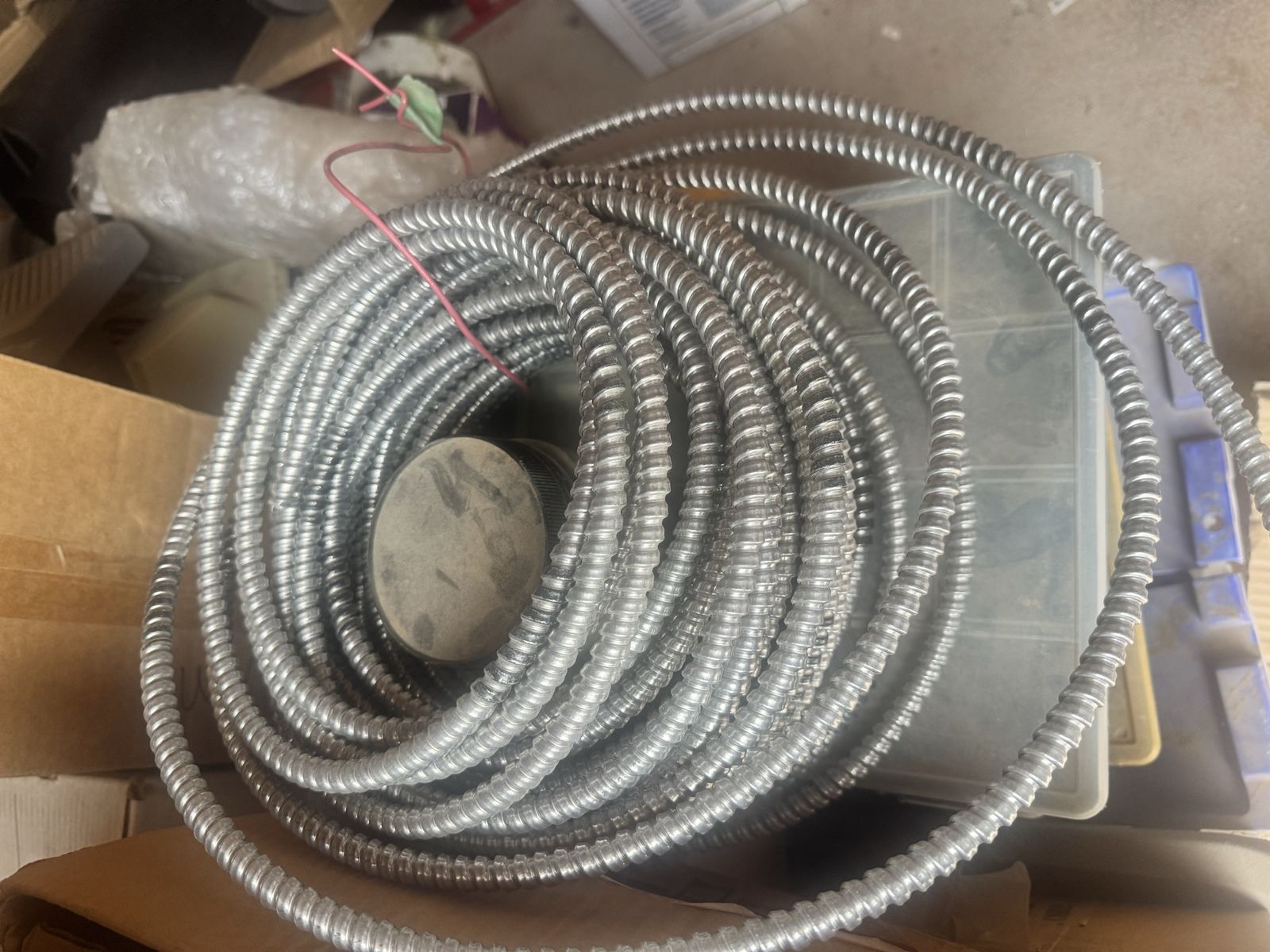 Flexible Metal Conduit (FMC) Roll - Electrical Wiring - Undetermined Length