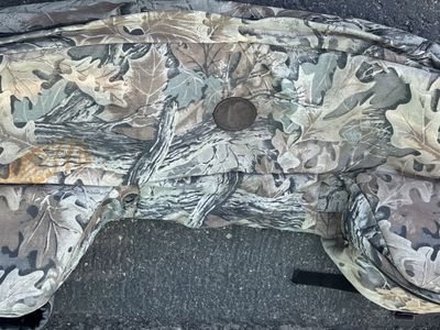 Camo Tree Bark Leaf Print Hunting Soft Bow Case Bag