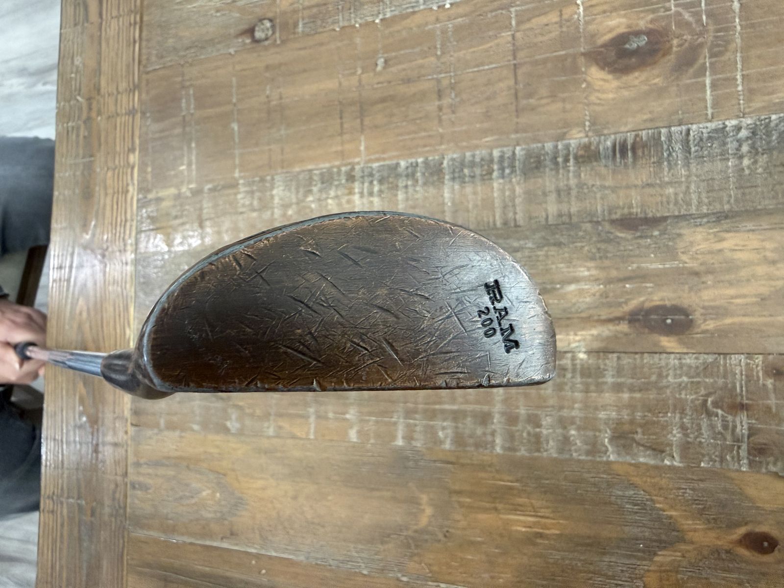 Old Brass Ram Putter