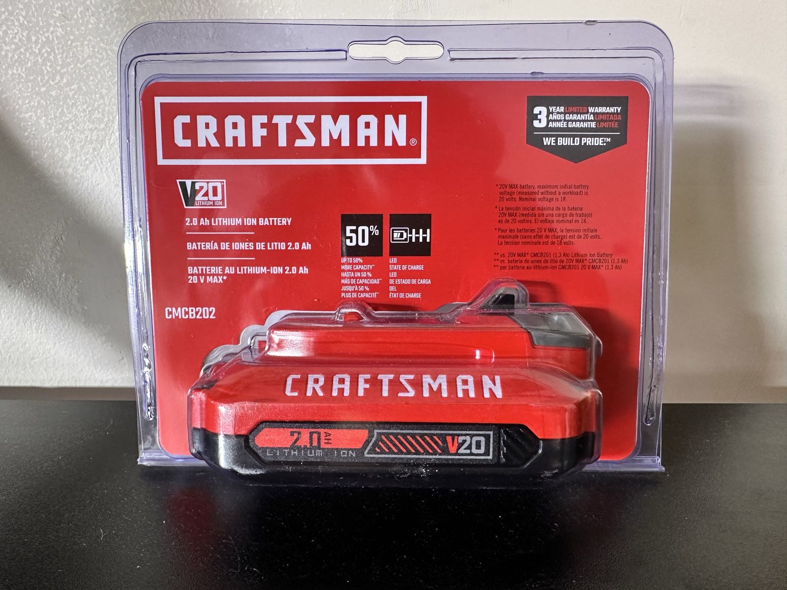 Brand new Craftsman Battery