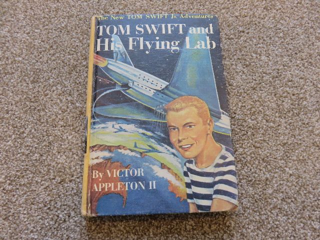 ORIGINAL 1954 COPYRIGHT OF THE BOOK "TOM SWIFT AND HIS FLYING LAB"