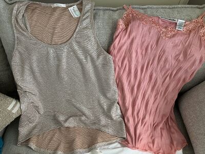 Good Glitter And Pink Tanks