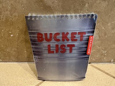 New Bucket List Journal Notebook To Fill In