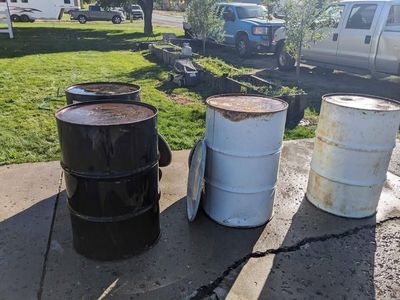 Metal Drums- 55 Gallon