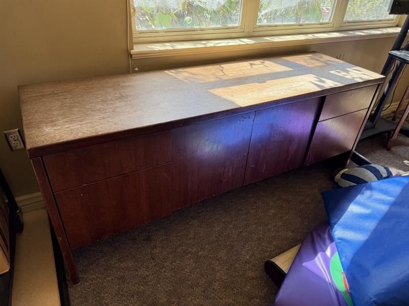 Spacious Wooden Console Table/Cabinet - Versatile Storage for Any Room