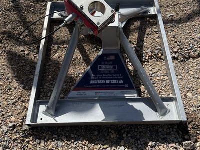 Andersen ultimate turn over ball trailer hitch with upper Anderson