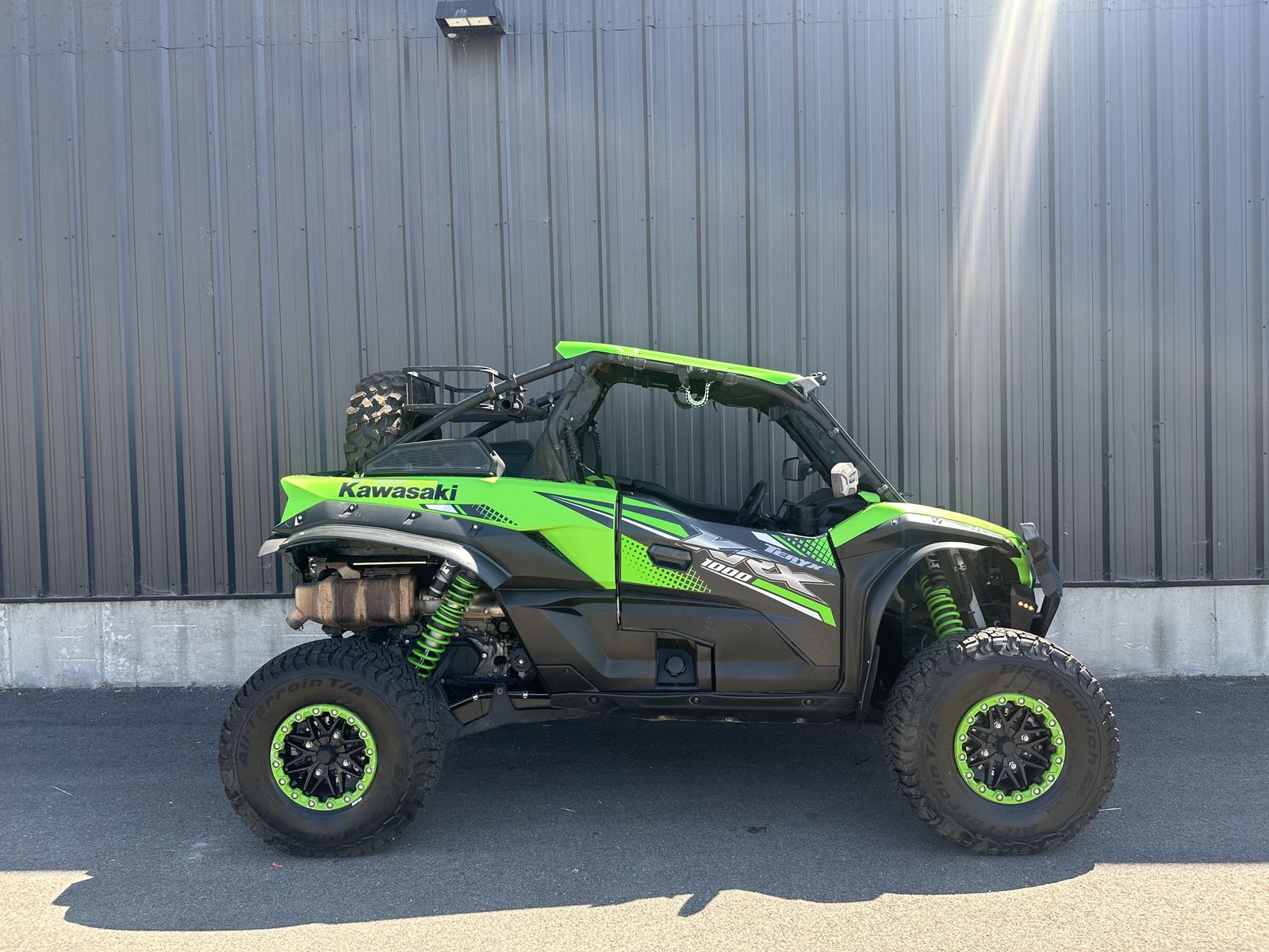 2020 KAWASAKI TERYX KRX1000 Lime Green/ Metallic O