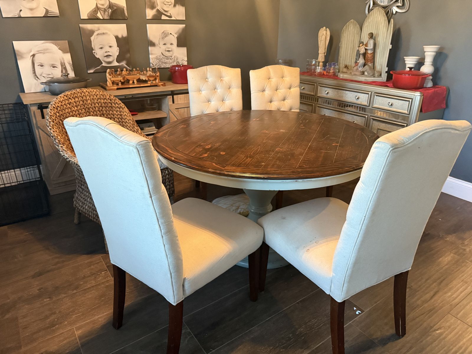 Table And Four Chairs