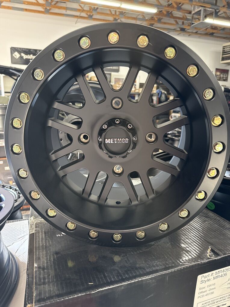 Method MR406 Matte Black (full Set)