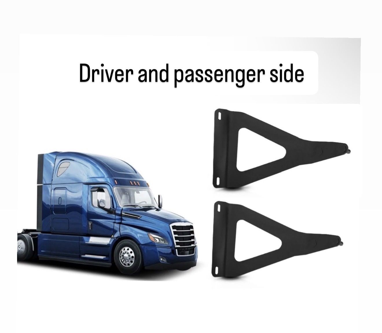 Freightliner Cascadia Mounting Brackets (Pair) for Driver & Passenger Side A22-73151-000