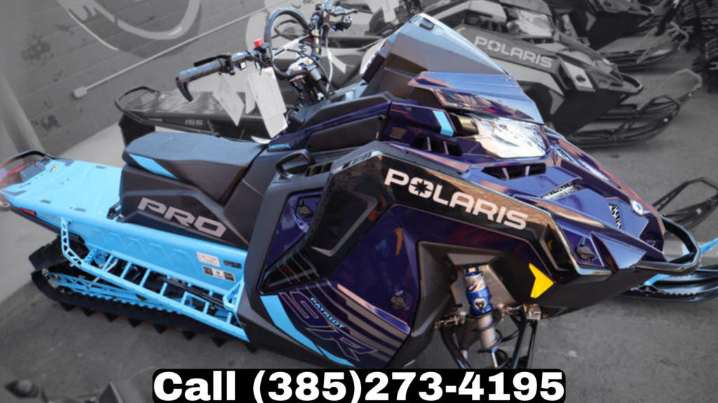 2025 Polaris® 9R PRO RMK 155 Premium Midnight Blue Metallic