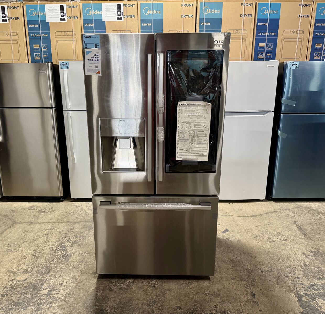 LG STUDIO COUNTER DEPTH SMART REFRIGERATOR