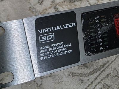 Behringer Virtualizer 3D FX2000 Rackmount Effects Processor