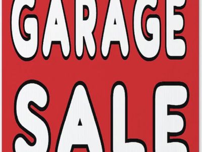 Garage Sale !! SATURDAY, JUNE 27th, 9am - 12pm, in Saratoga Springs, Utah