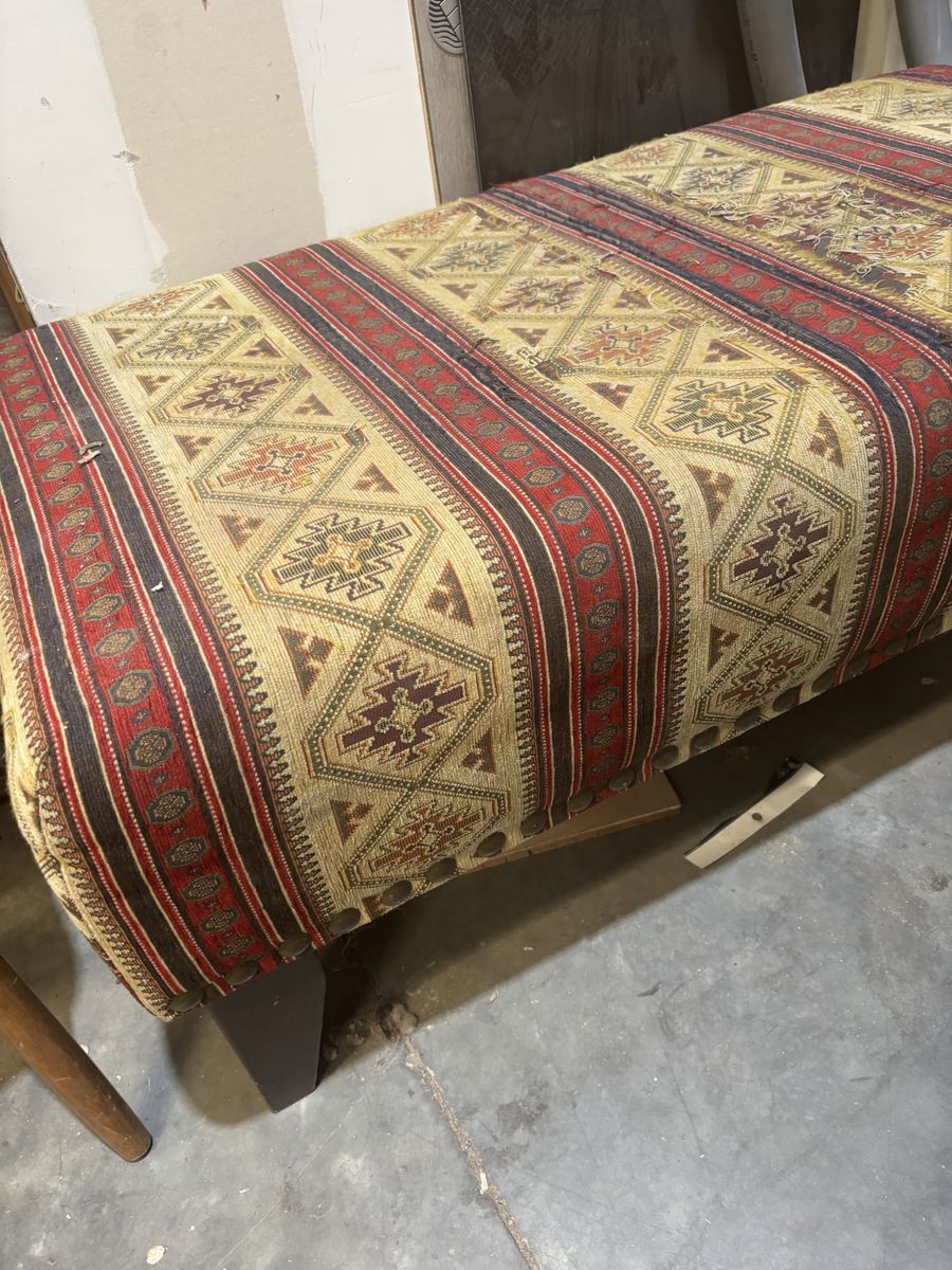 Bohemian Kilim Bench