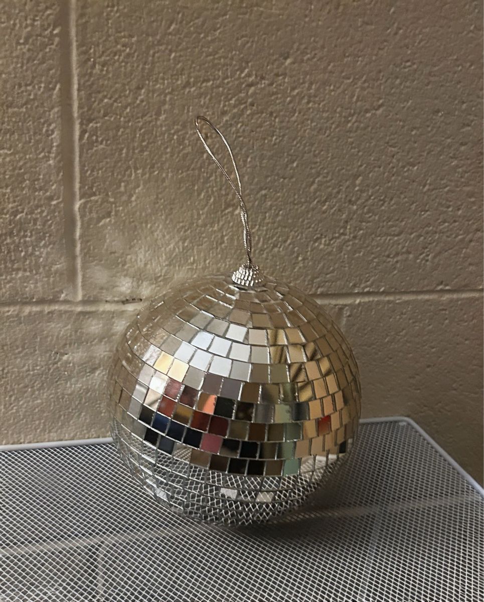 Disco Ball Party Decoration - Reflective Mirror Ball for Events & Decor Cash Only