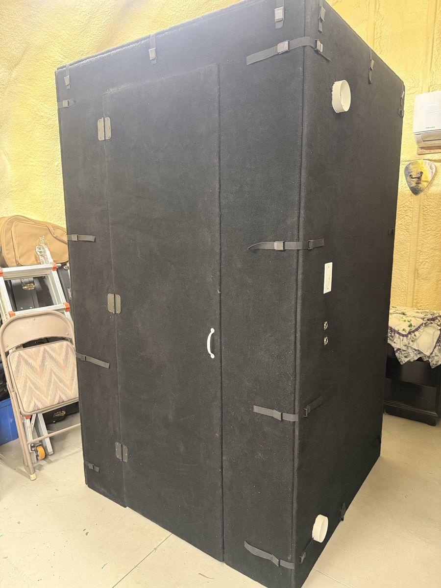 Portable Vocal Booth Acoustic Isolation Sound Dampening Recording Studio Enclosure