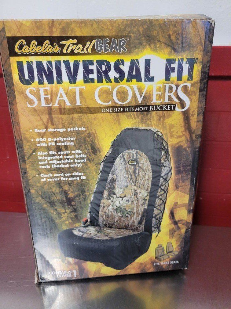 Seat Cover ~ Cabelas Camo New
