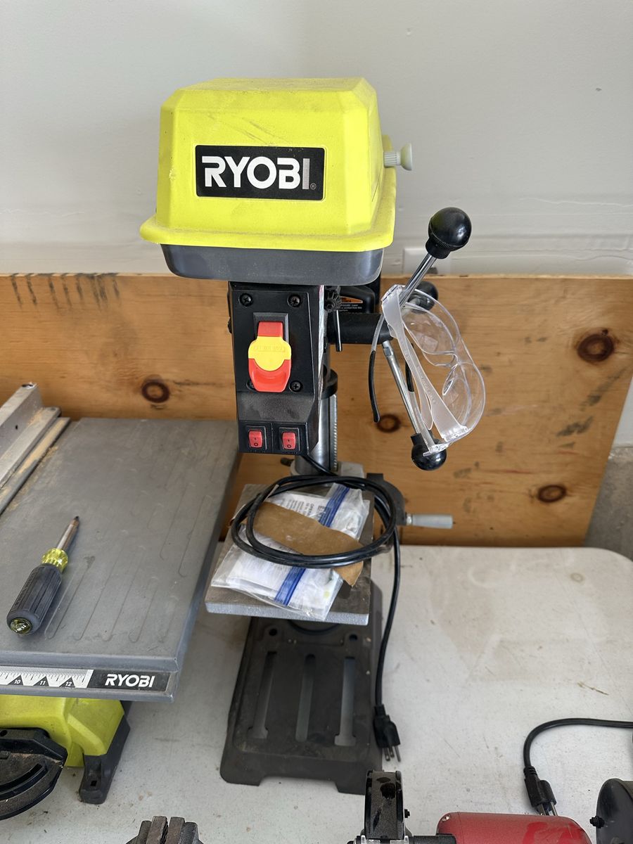 10" Drill Press With Laser