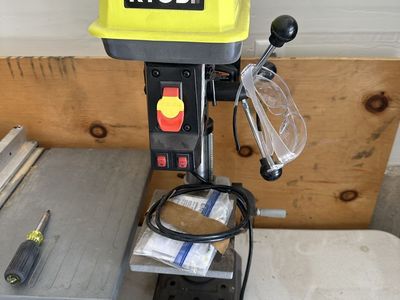 10" Drill Press With Laser