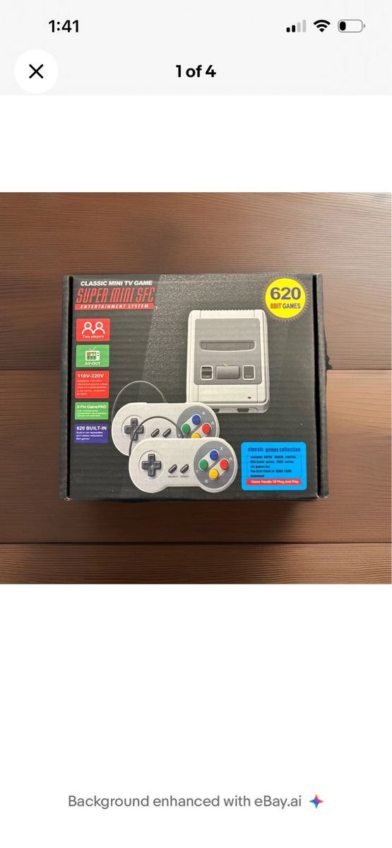 New Super Mini SFC Retro Game Con 620 Mario Bors Ninja Combat