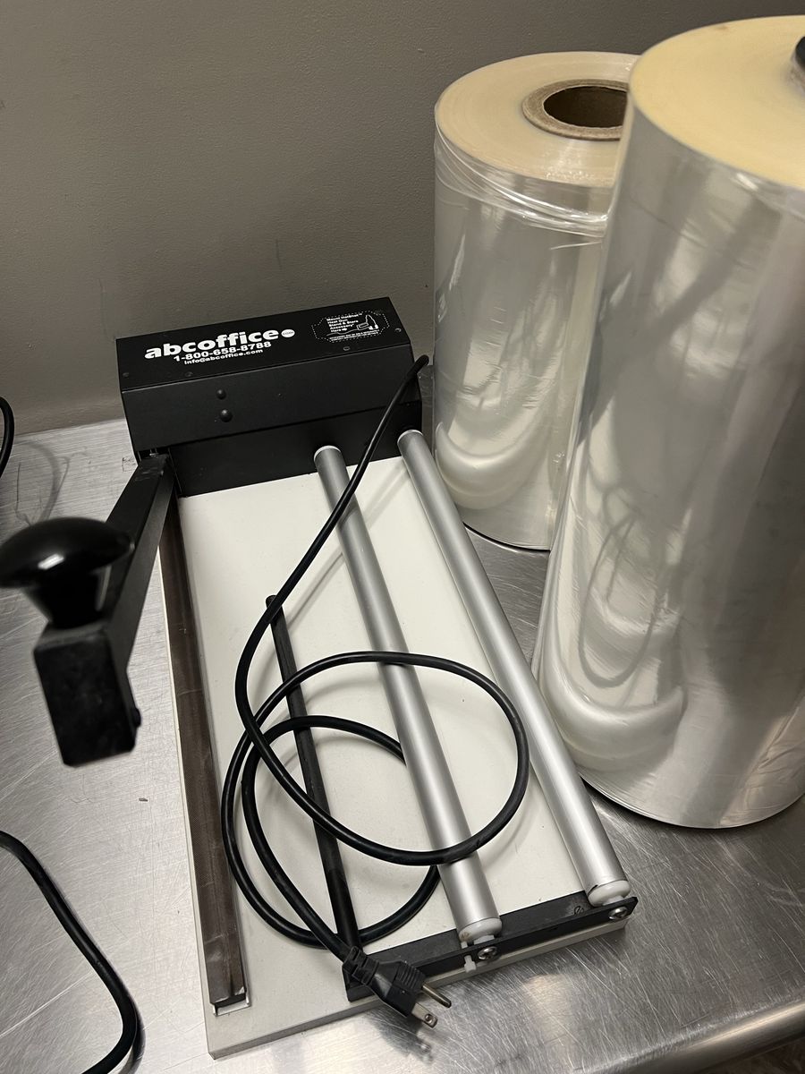 Commercial 18” Shrink wrap machine