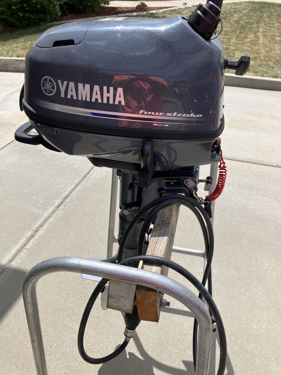 Yamaha 4 HP Troling Motor - Barely Used