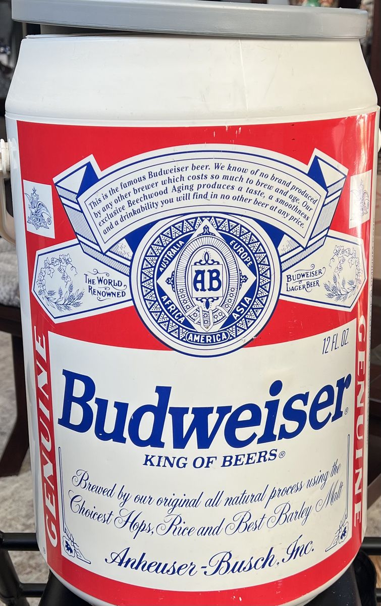 Vintage Budweiser Bucket/Cooler