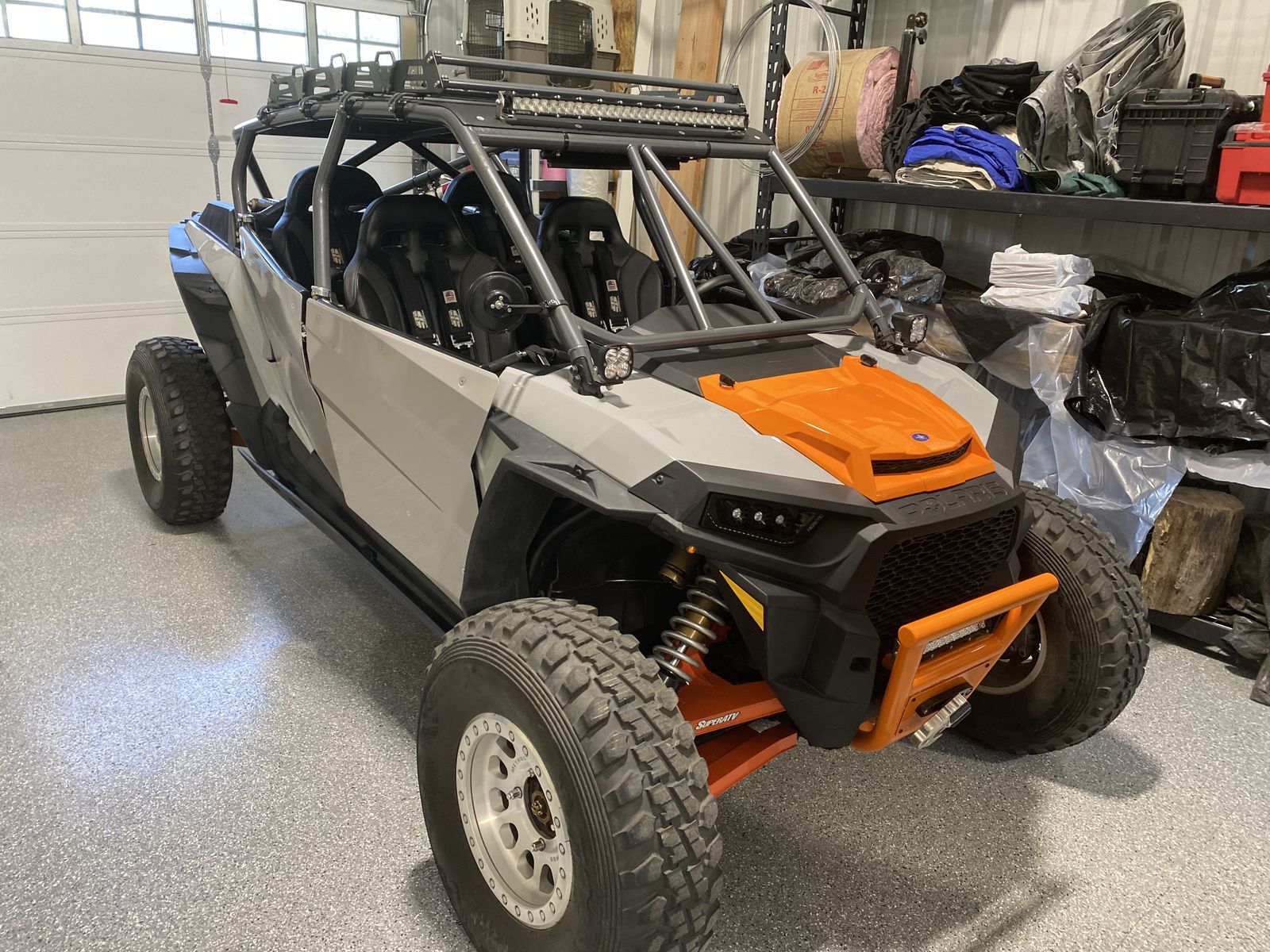 2018 RZR XP® 4 TURBO GHOST GRAY 4 door - Lightly Used one owner. 