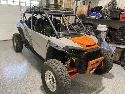 2018 RZR XP® 4 TURBO GHOST GRAY 4 door - Lightly Used one owner.