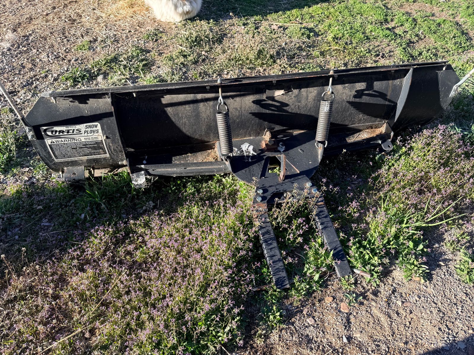 UTV Curtis Snow Plow