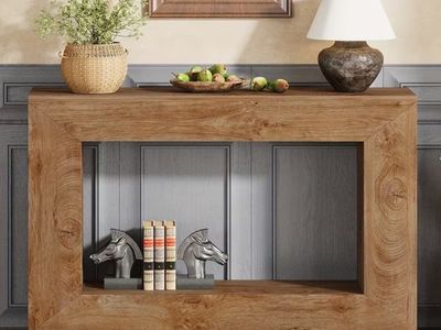 FARMHOUSE CONSOLE TABLE – BRAND NEW IN BOX!