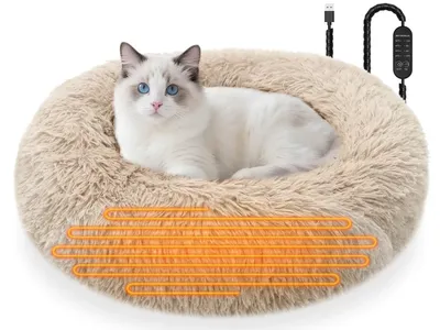 New in box Heated Cat Bed