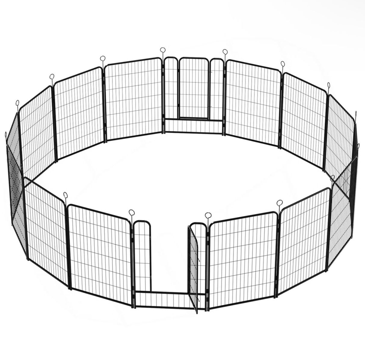 40 in. Dog Fence Pet Exercise Pen