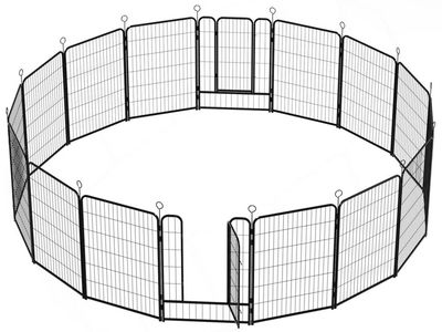 40 in. Dog Fence Pet Exercise Pen