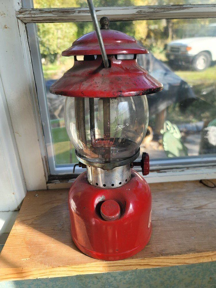 vintage Coleman lantern