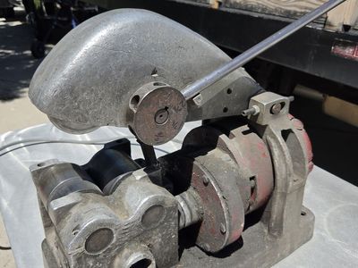 1973 Collins E-Z Pipe Cutter with Foot Switch