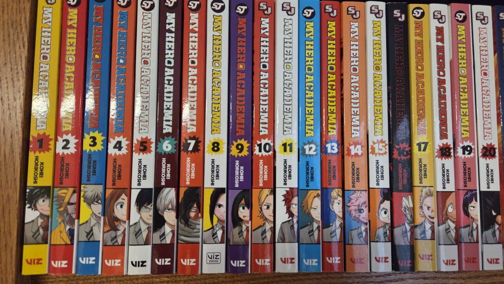 My Hero Academia Manga Lot Volumes 1-39 & Team-Up Missions 1-3