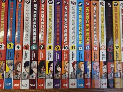 My Hero Academia Manga Lot Volumes 1-39 & Team-Up Missions 1-3
