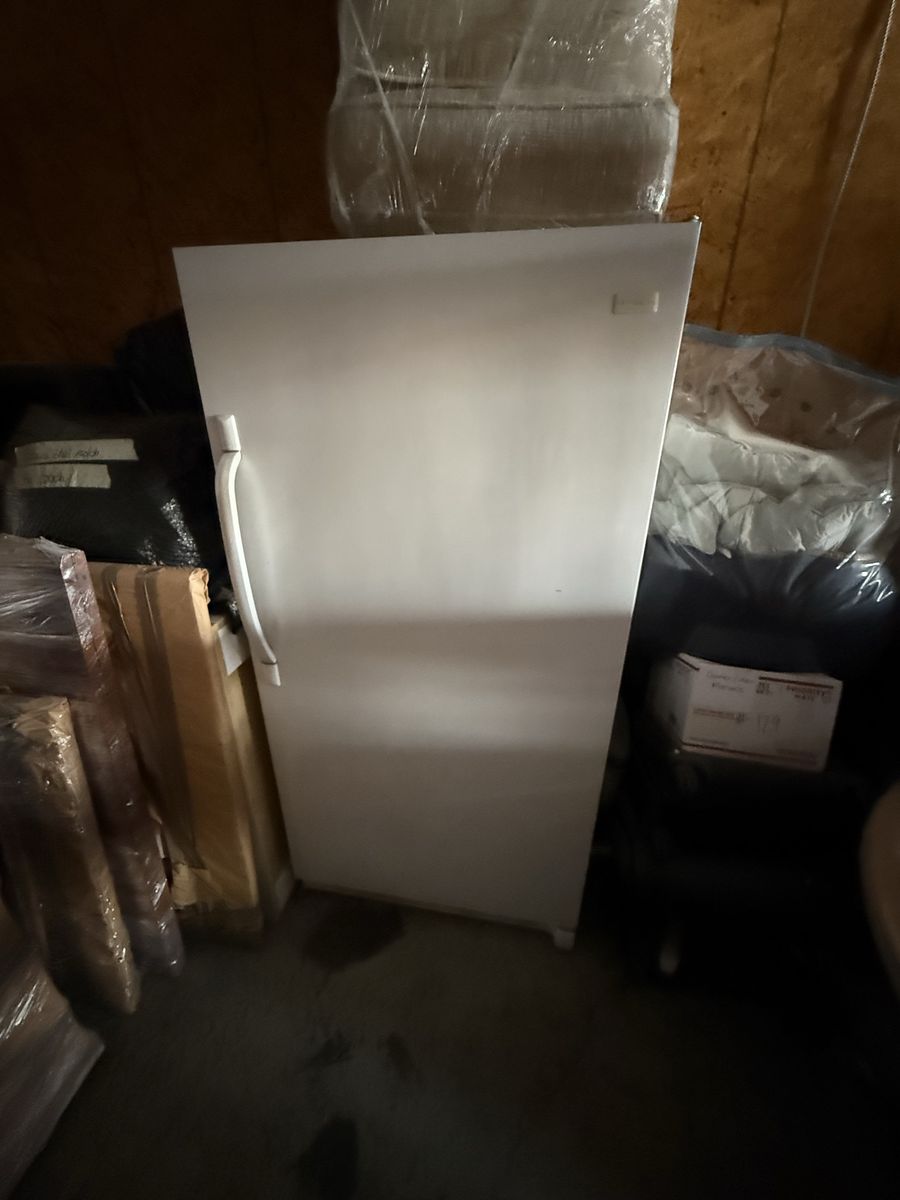 Frigidaire Upright Freezer White Used