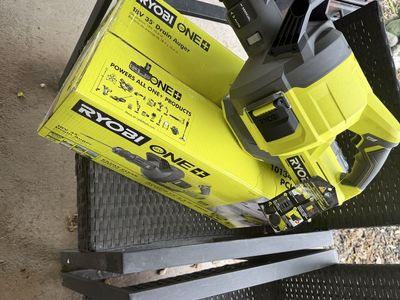 Clog-Crushing Power! Like-New RYOBI 18V ONE+ 35' Drain Auger