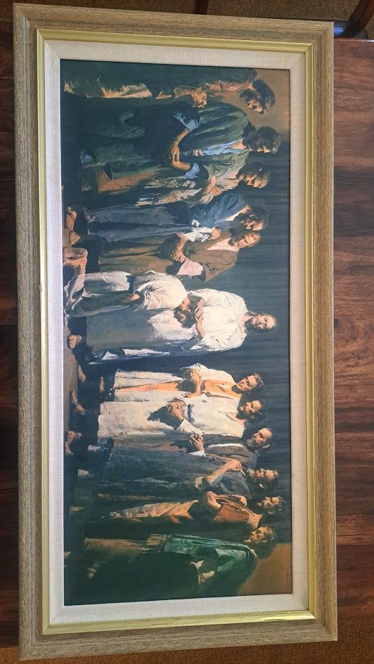 Christ Ordaining the Apostles – Harry Anderson Canvas (34x14) LDS Art