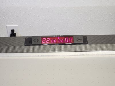 Easton Air Hockey Table with Electronic Scoreboard, Full-Size Arc