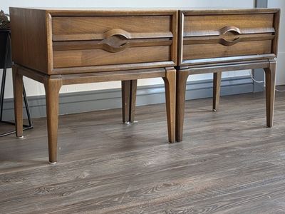 Mid-Century Modern Nightstand Set