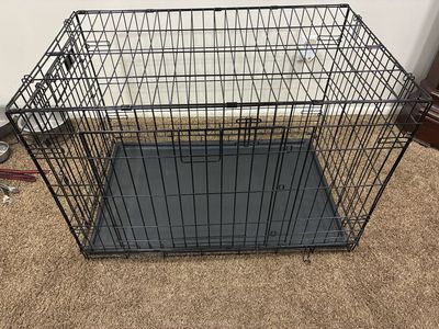 Dog kennel and supplies