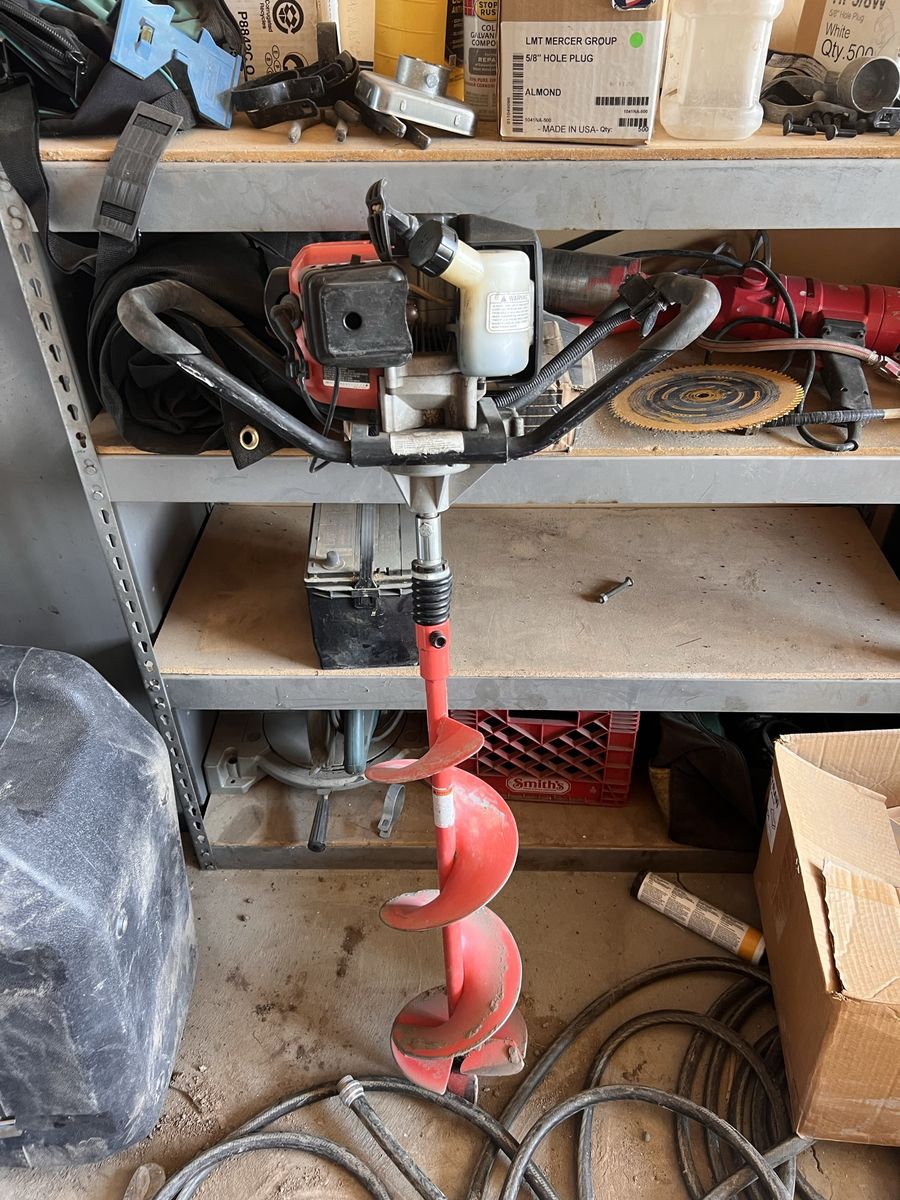 Gas Powered Earth Auger Post Hole Digger