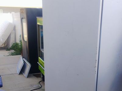 upright GE freezer