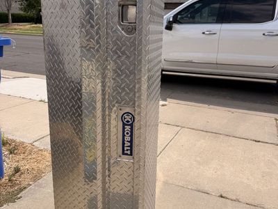 Kobalt bed box diamond plate no key obo