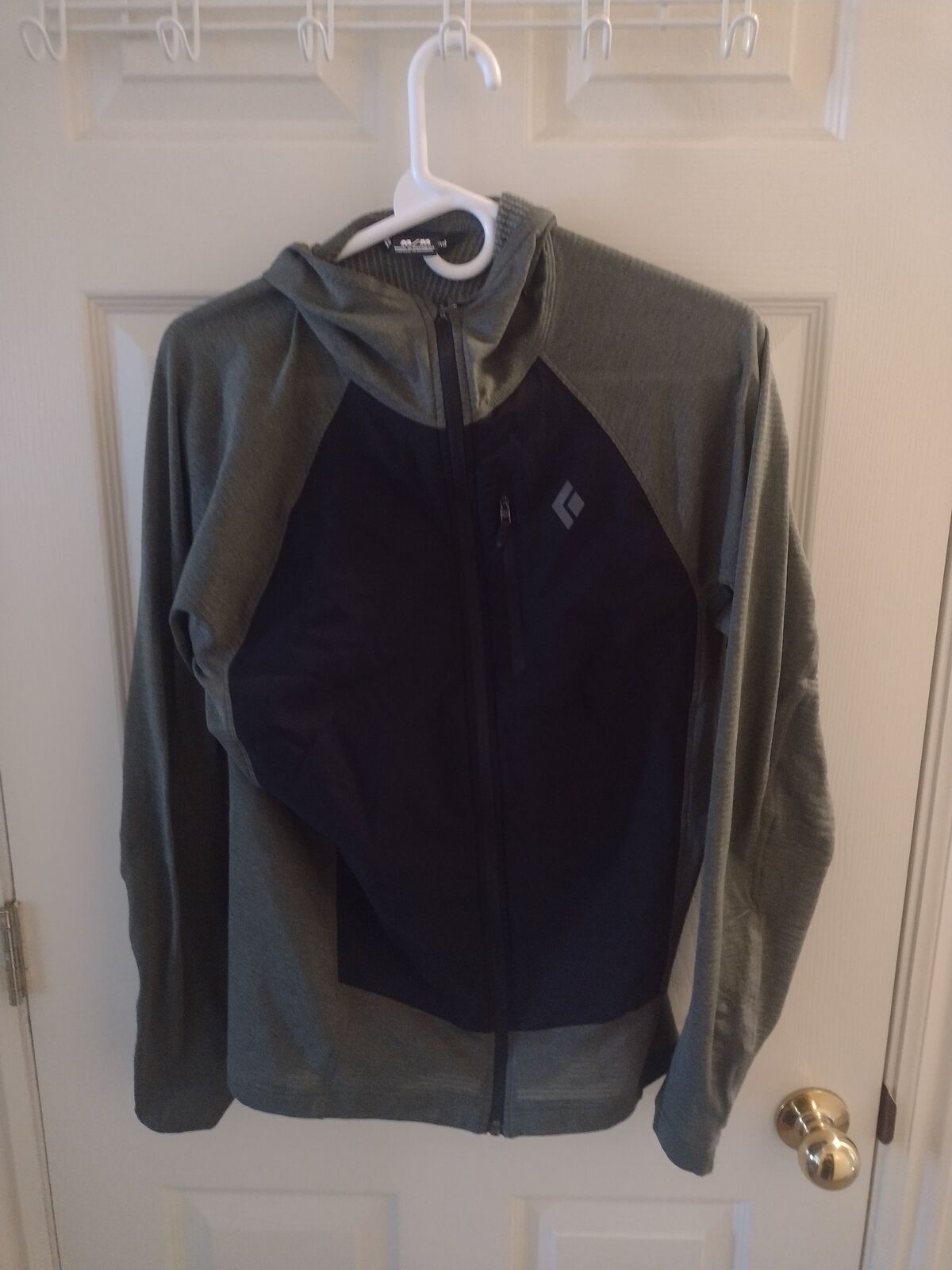 Black Diamond Coefficient LT Hybrid Hoody - Men's Medium Green Black